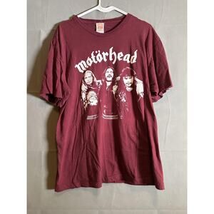 Vintage Motorhead Shirt Mens Large Band Tee Three Layer Andson Apparel 90s